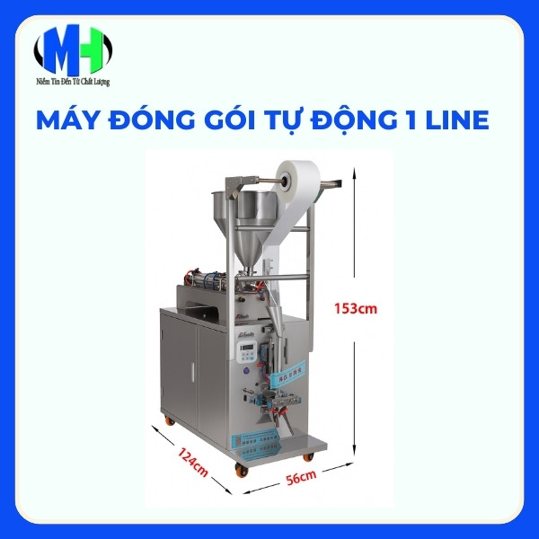 máy đóng gói dạng đứng tự động và bán tự động