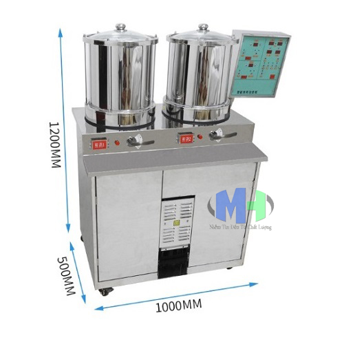 Máy sắc thuốc đóng gói 2 nồi