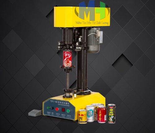 Máy viền mí lon bán tự động