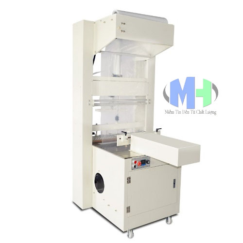 Máy cắt màng lốc chai nén khí