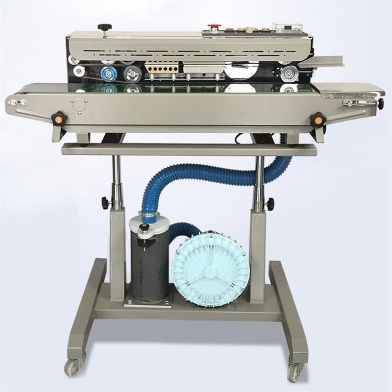 Máy hàn miệng túi liên tục có thổi khí DPF-1000