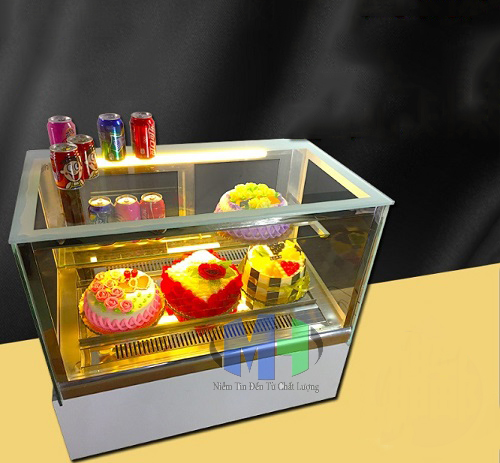 tủ b&aacute;nh kem 2 tầng 