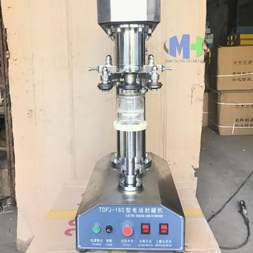 Máy viền mí lon bán tự động