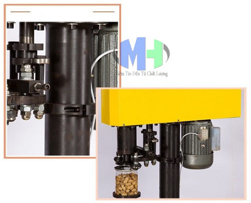 Máy viền mí lon bán tự động