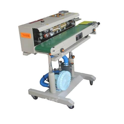 Máy hàn miệng túi liên tục có thổi khí DBF-1000