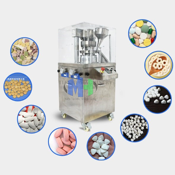 Máy dập viên nén tự động 7 chày ZP-7A