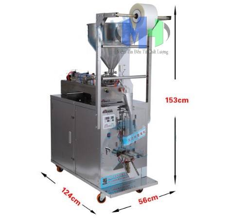 Máy đóng gói dung dịch có cánh khuấy