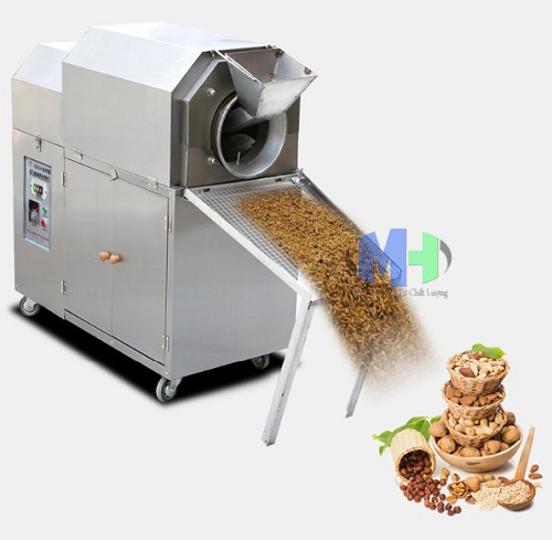 máy rang hạt