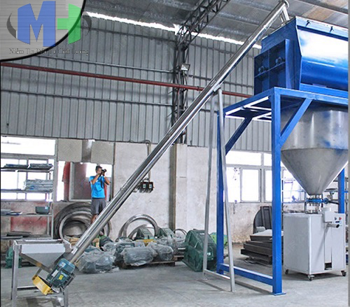 Máy cấp liệu bột trục vít