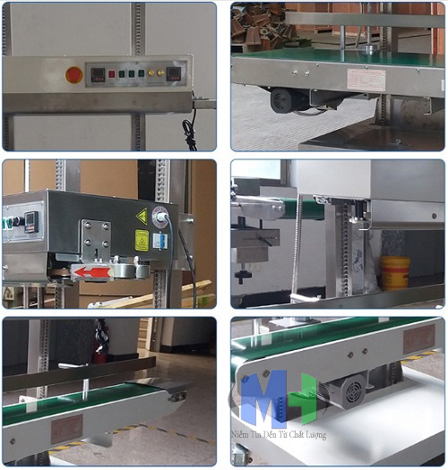 Máy hàn liên tục có băng tải chịu lực