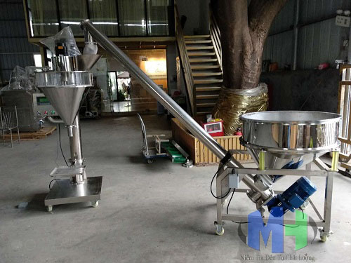 Máy định lượng bột trục vít 100 - 1000gam