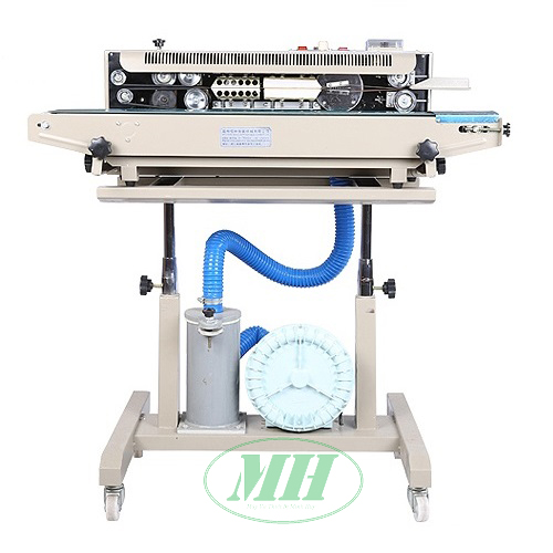 Máy hàn miệng túi liên tục có thổi khí DPF-1000
