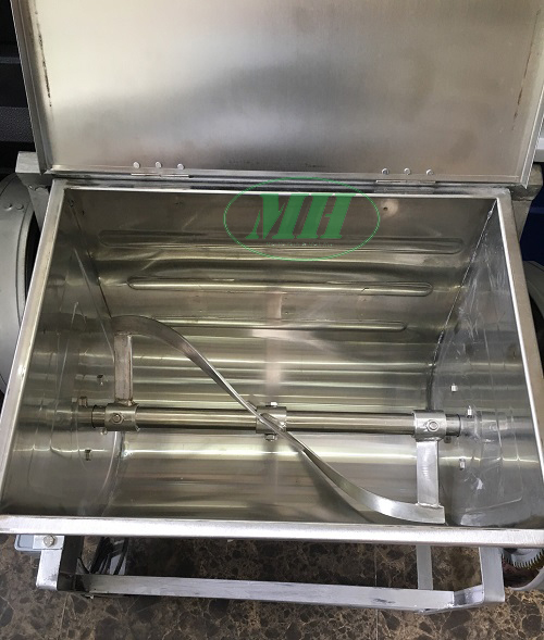 máy trộn bột ngang