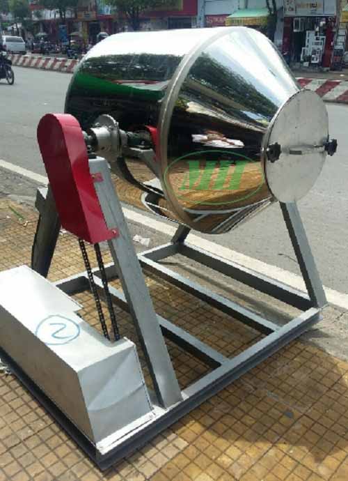 Máy Trộn Bột Khô Dạng Trống 100 Kg (MHLB-B09)