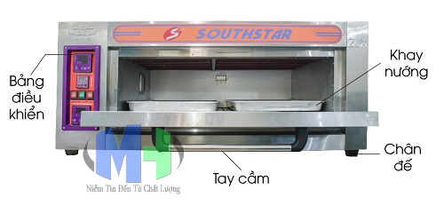 Lò Nướng Bánh Southstar 1 Tầng 2 Khay (MHTP-AC01)