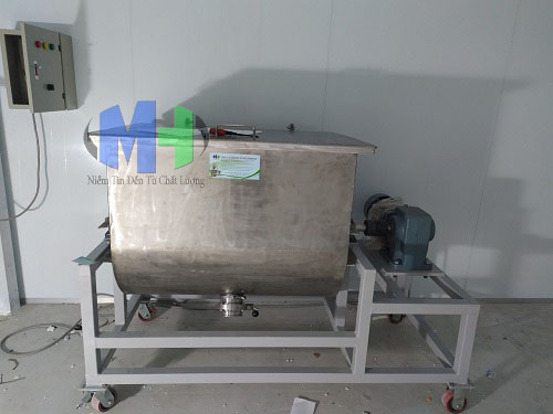 Máy Trộn Bột Ngang 50 Kg Gia Công (MHLB-B36)