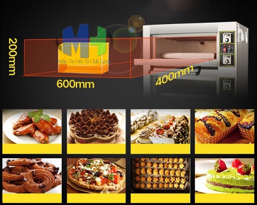 Lò Nướng Bánh 2 Tầng 2 Khay (MHTP-AC06)