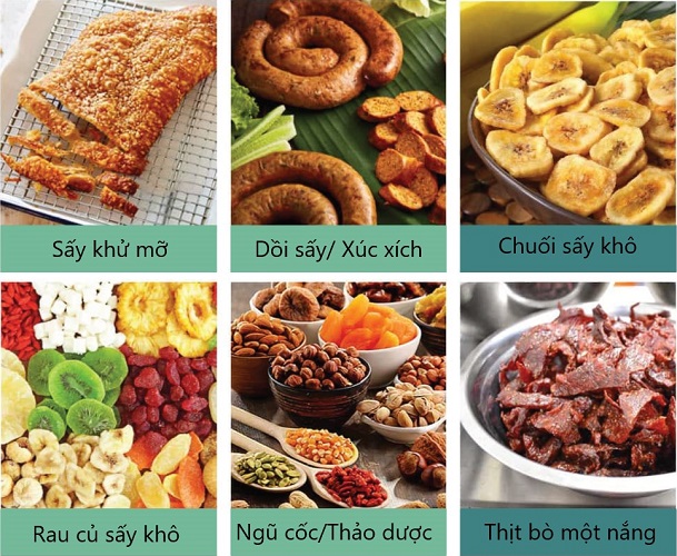 Tủ Sấy Thực Phẩm 12 Khay Tròn size 70cm (MHNS-D10)