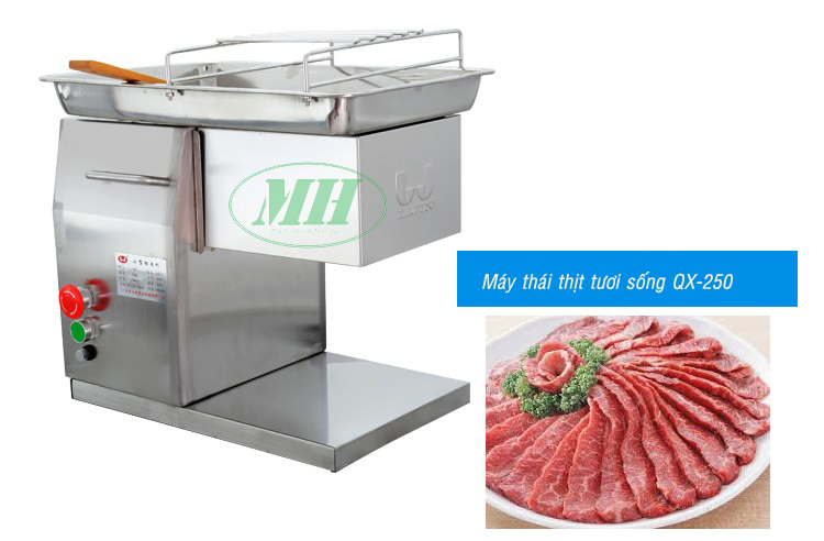 Máy Thái Thịt Tươi Sống QX-250 (MHTP-E06)