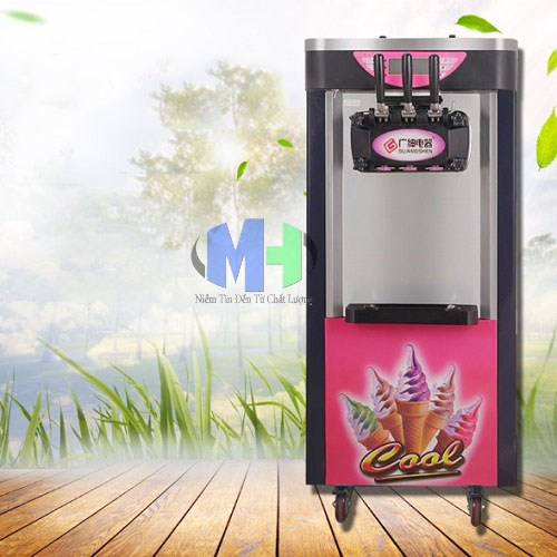 Máy Làm Kem Tươi 3 Vòi BJ-218 (MHTP-I02)