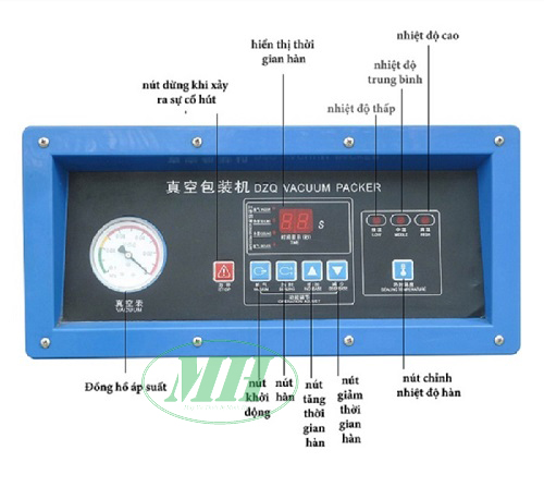 Máy Hút Chân Không 2 Buồng DZQ-400-2S (MHĐG-A10)