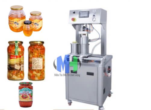 Máy Đóng Nắp Hút Chân Không Bán Tự Động 2 Khuôn (MH-0604)