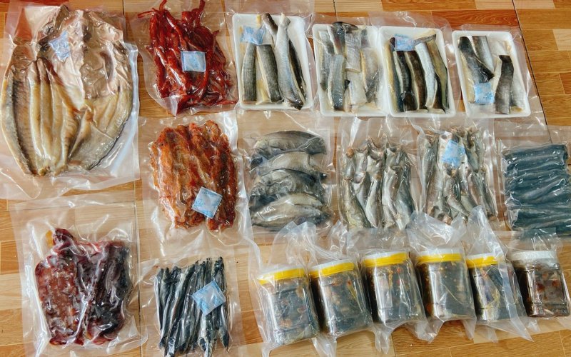 cá khô hút chân không để được bao lâu