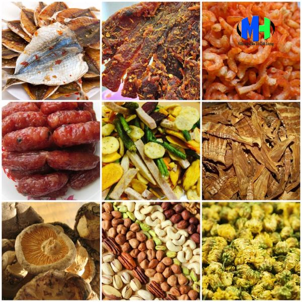 Công dụng của máy sấy thực phẩm