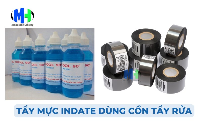 cách tẩy mực in date