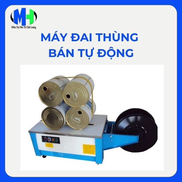Cấu tạo máy đóng đai thùng