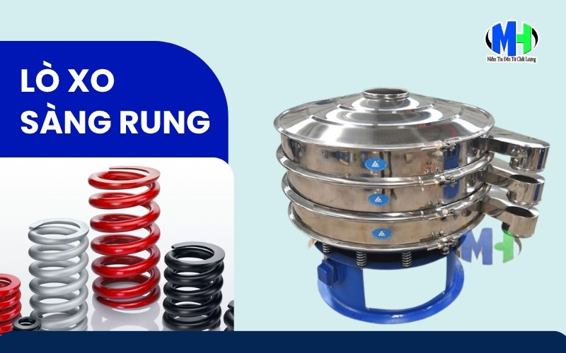 Lò xo sàng rung là gì? Vai trò quan trọng trong máy sàng rung