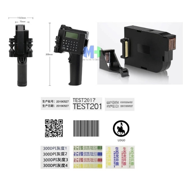 máy in date cầm tay không ra mực