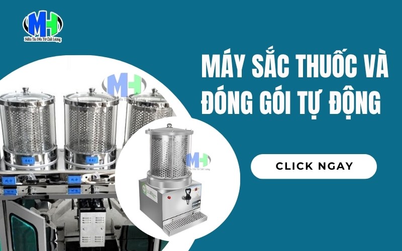 Máy sắc thuốc và đóng gói tự động: Bước tiến trong sản xuất Đông y