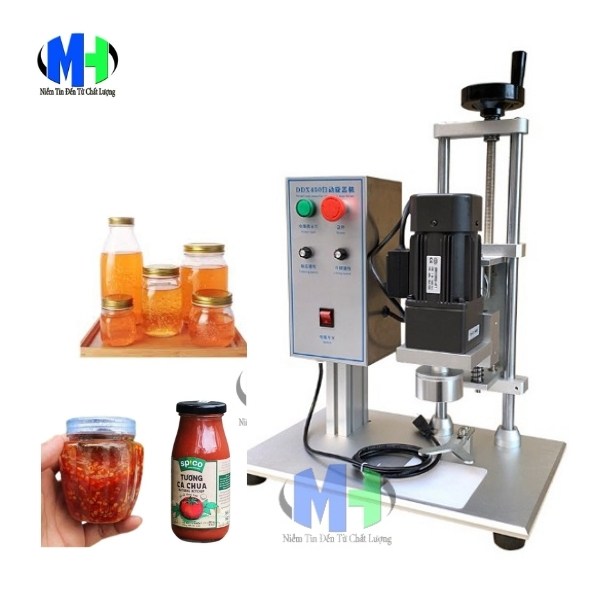 mua máy đóng nắp chai cầm tay hay tự động