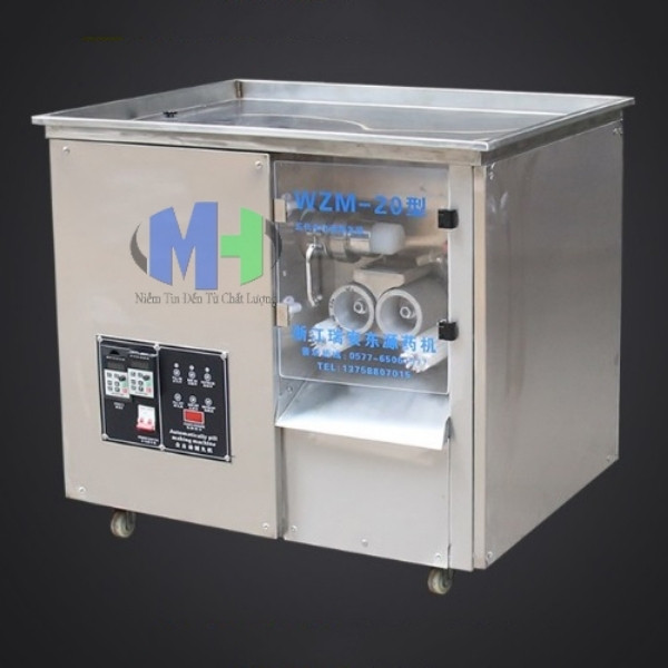 sử dụng máy làm viên hoàn tự động