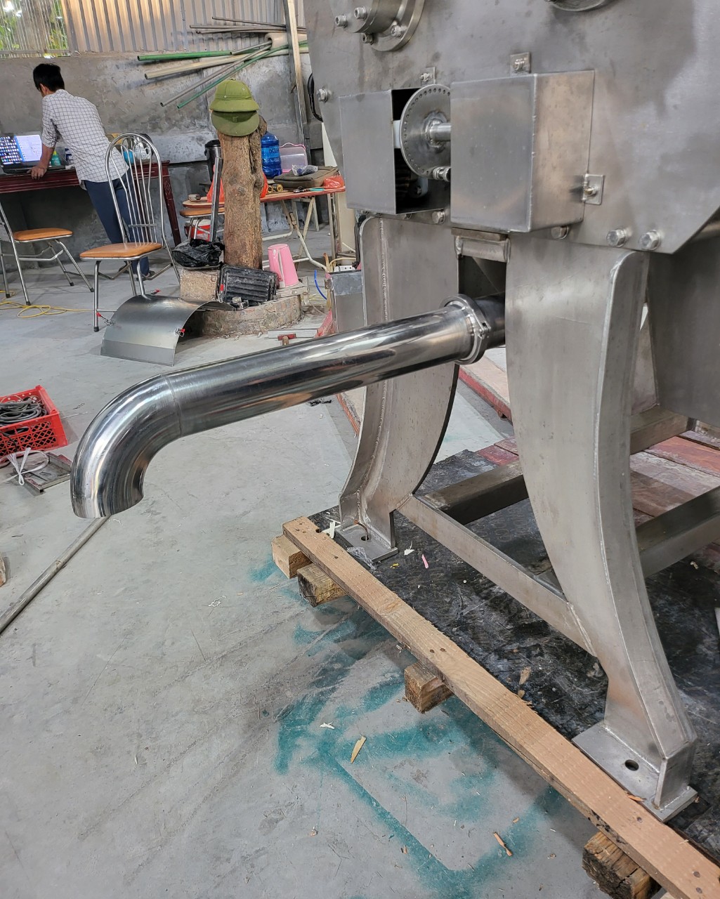 Thiết Bị Lọc Tách vỏ Hạt Và Xay Nhỏ