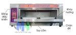 Lò Nướng Bánh Southstar 1 Tầng 2 Khay (MHTP-AC01)